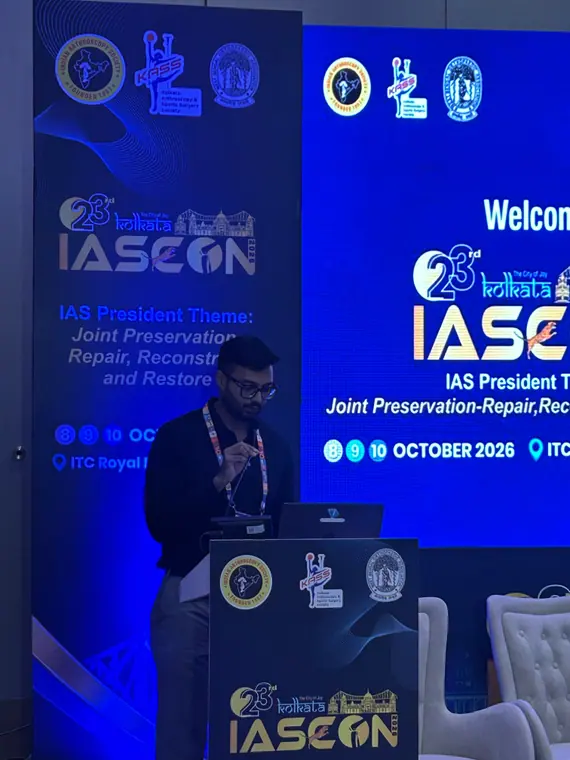 Dr. Mandar Deb at IASCON 2026